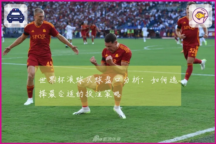 世界杯滚球买球盘口分析：如何选择最合适的投注策略
